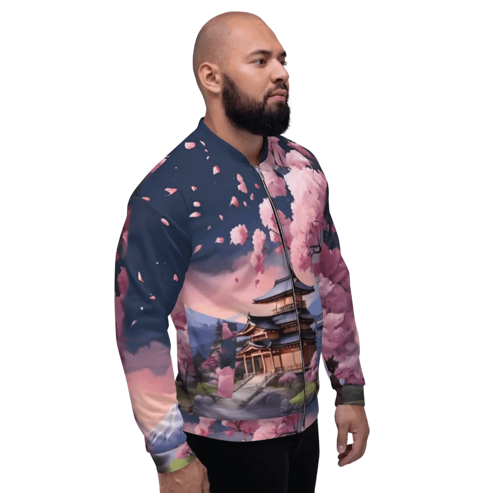 Dr Who Tardis in Japan All Over Print Bomber Jacket product image (7)