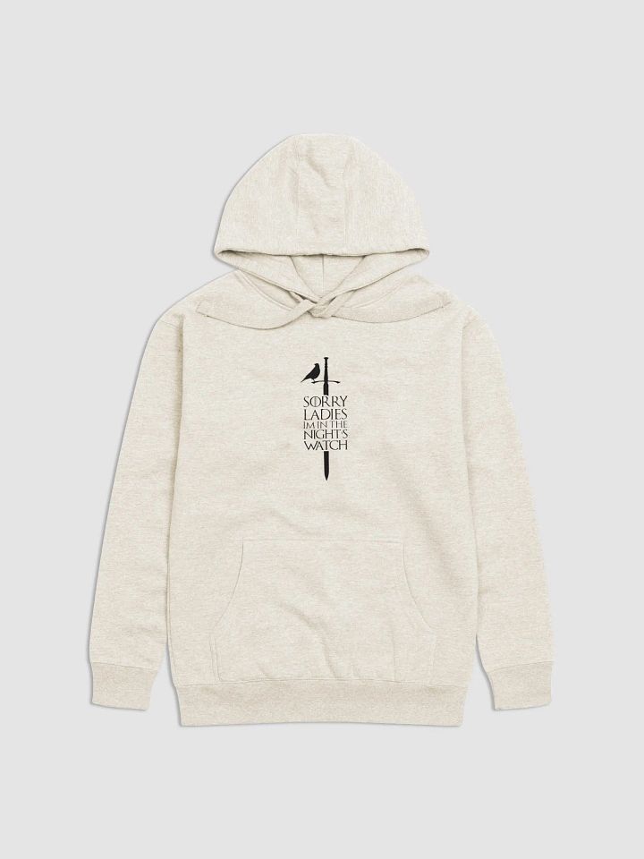 Night's Watch Sword Silhouette Hoodie product image (6)