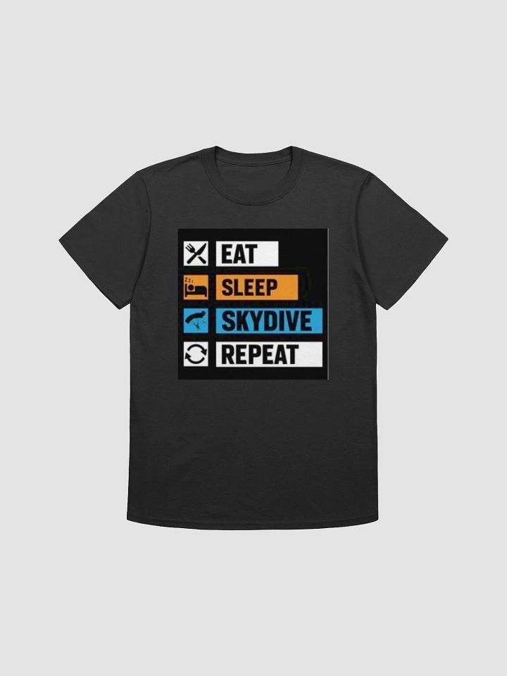 Man T-Shirt Eat-Sleep-Repeat Unisex Softstyle T-Shirt product image (1)