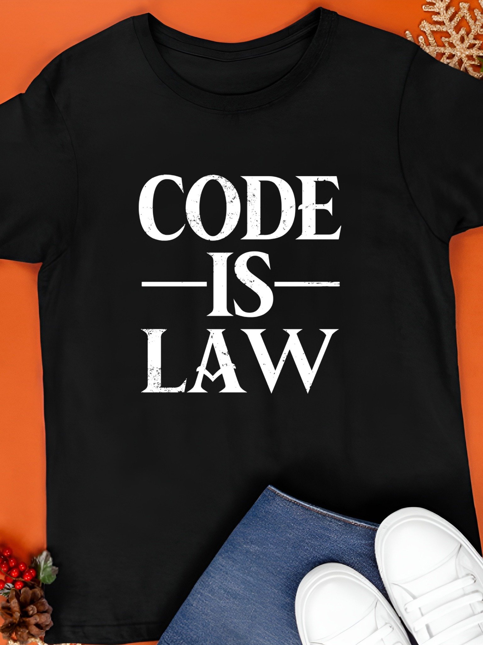 Code is Law T-Shirt product image (1)