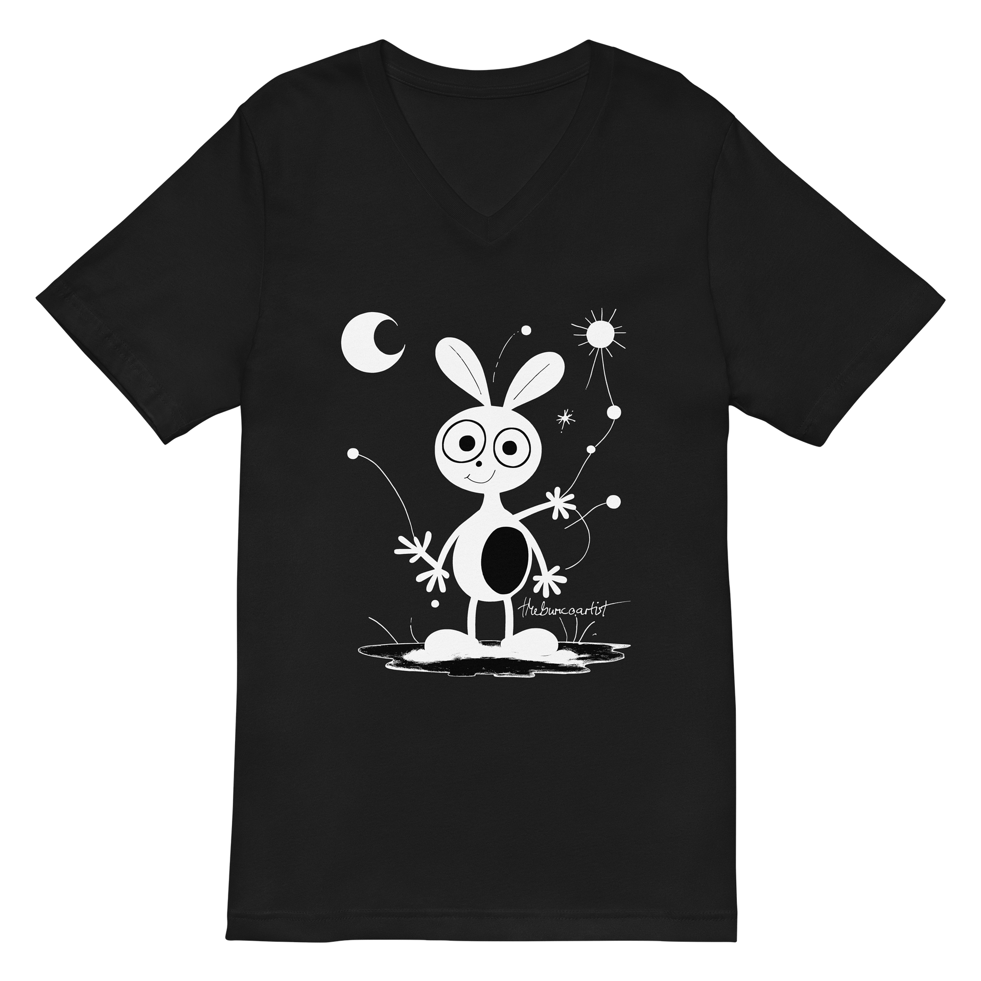 Bella+Canvas Short Sleeve V-Neck Jersey T-Shirt product image (2)