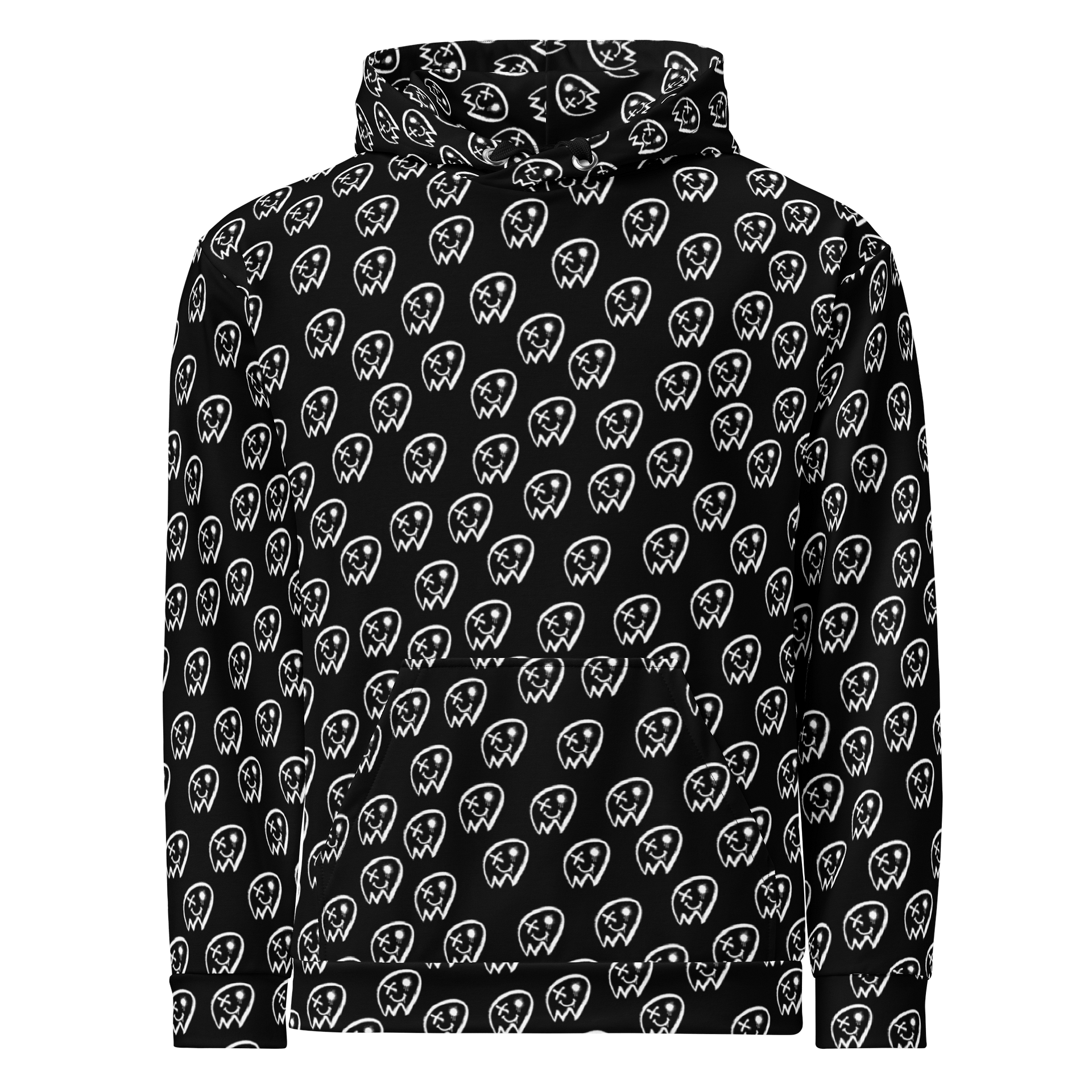 Ghost Haunt White Ghost Unisex Hoodie product image (1)