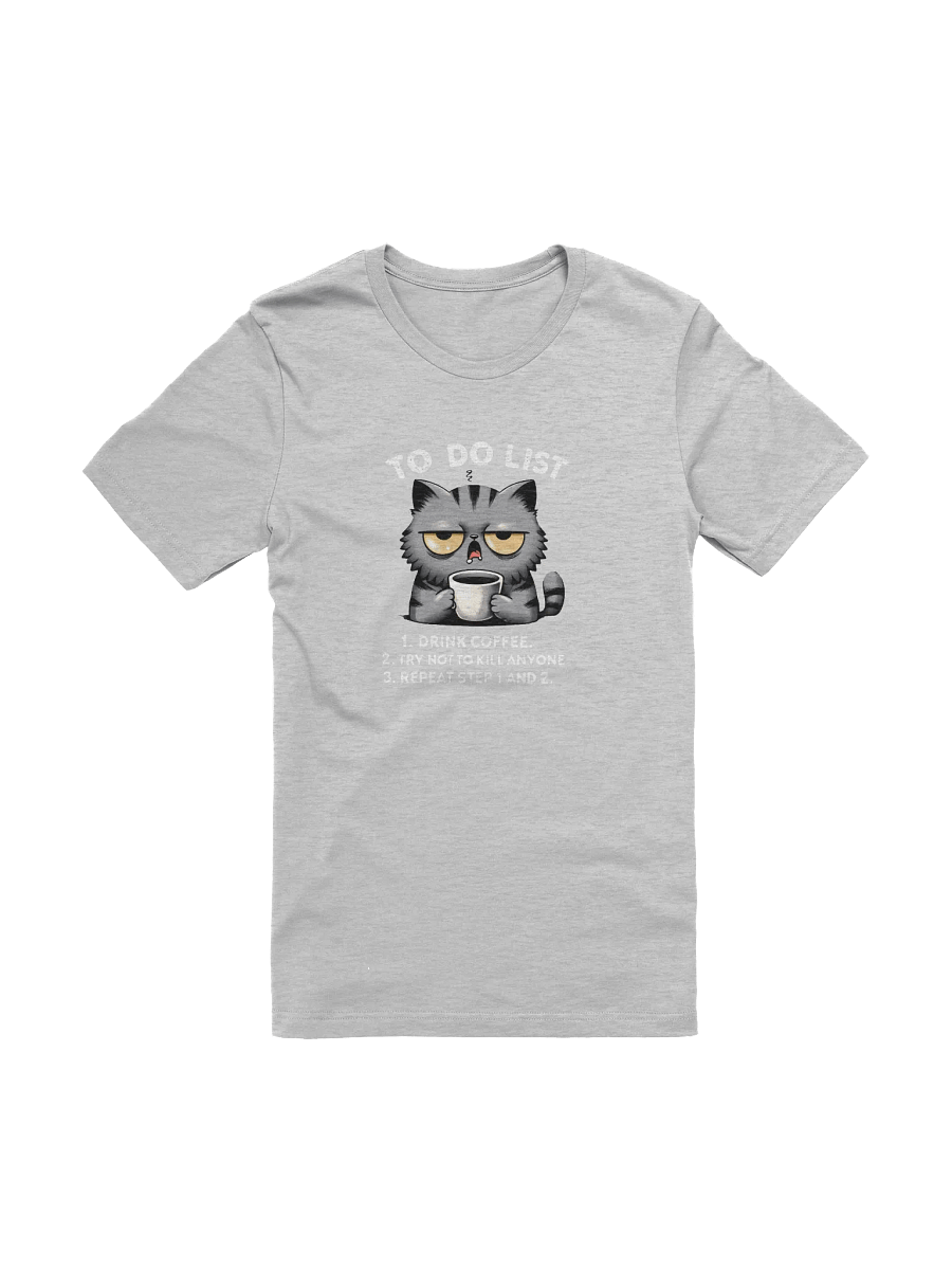 Grumpy Cat's Daily Agenda T-Shirt product image (1)