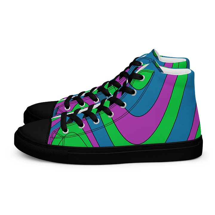 Retro Wave Women's High Tops product image (1)