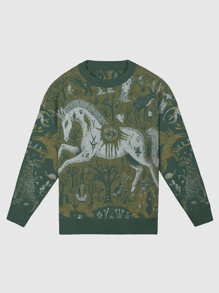 Wounded Unicorn - Olive and Green product image (1)