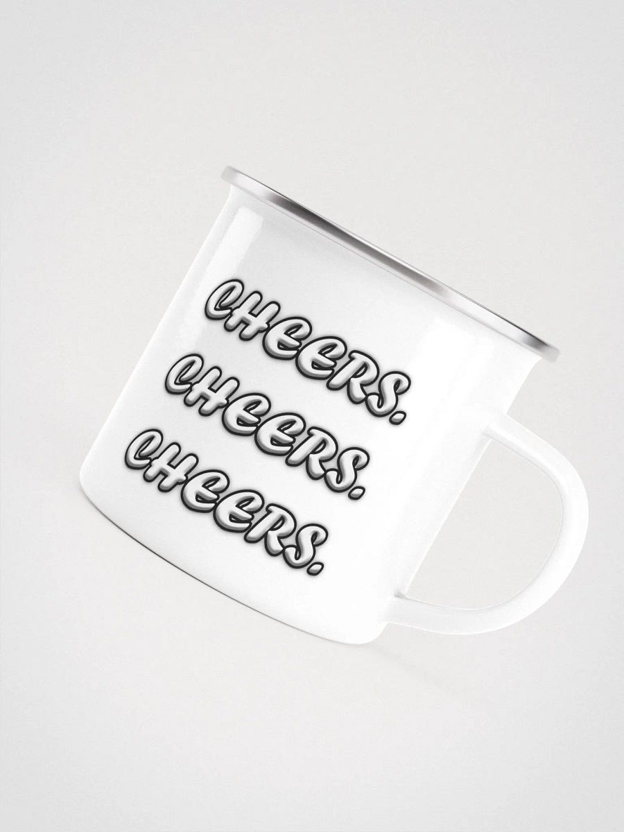 Cheers Enamel Mug product image (4)