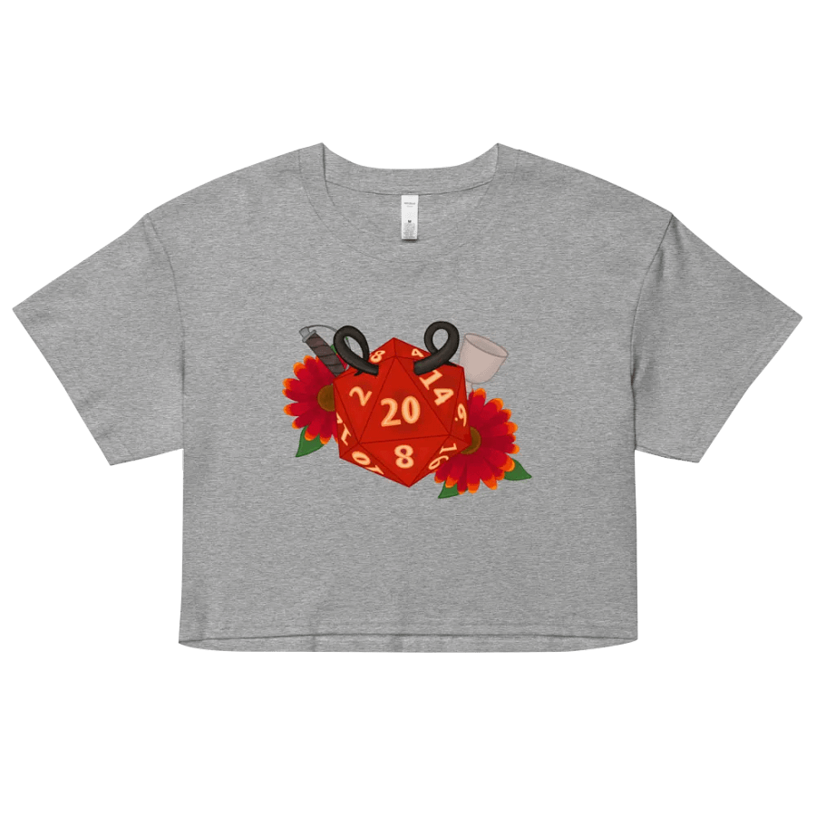 Wyll Inspired DND Die Crop Top product image (35)