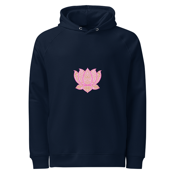 Golden Lotus Unisex Organic Hoodie product image (1)