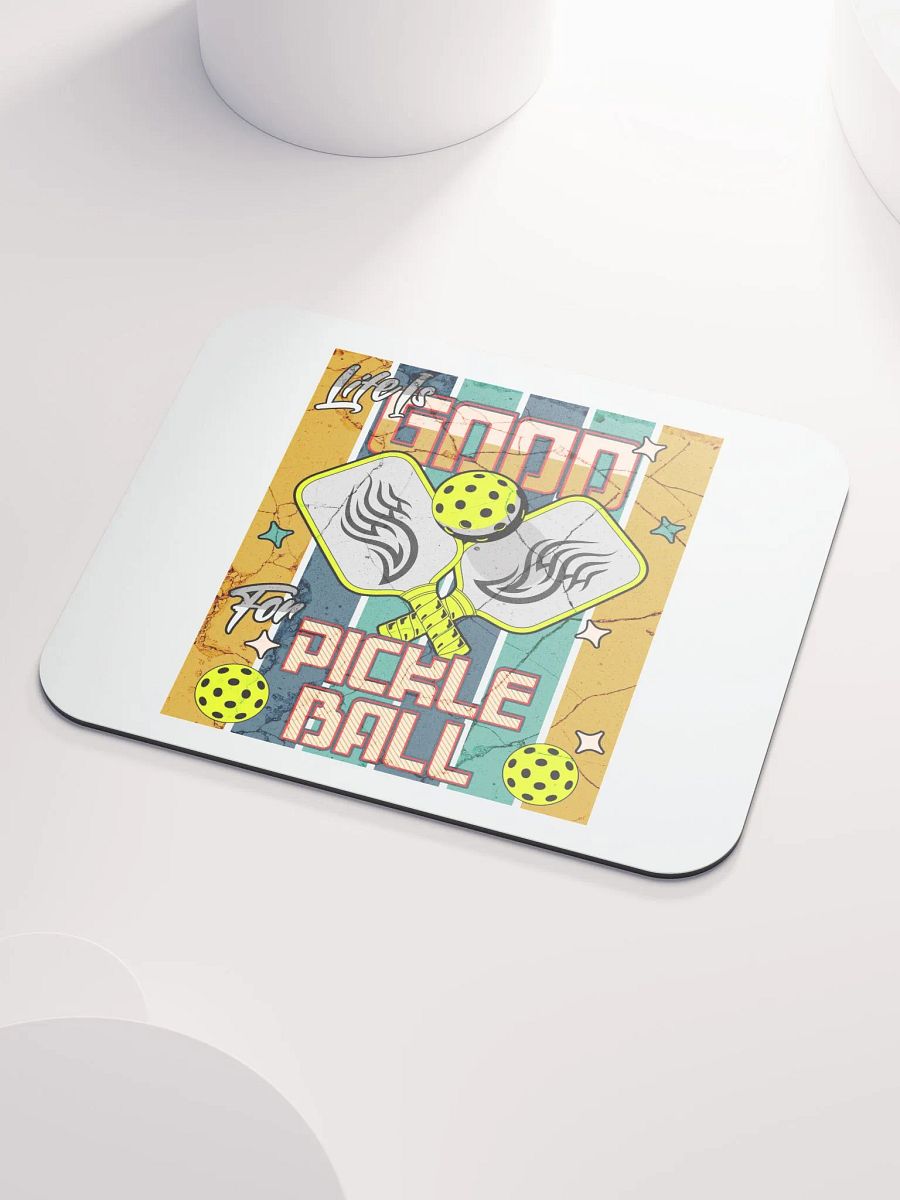 Life Is Good For Pickleball Vintage Paradise Mouse Pad product image (5)