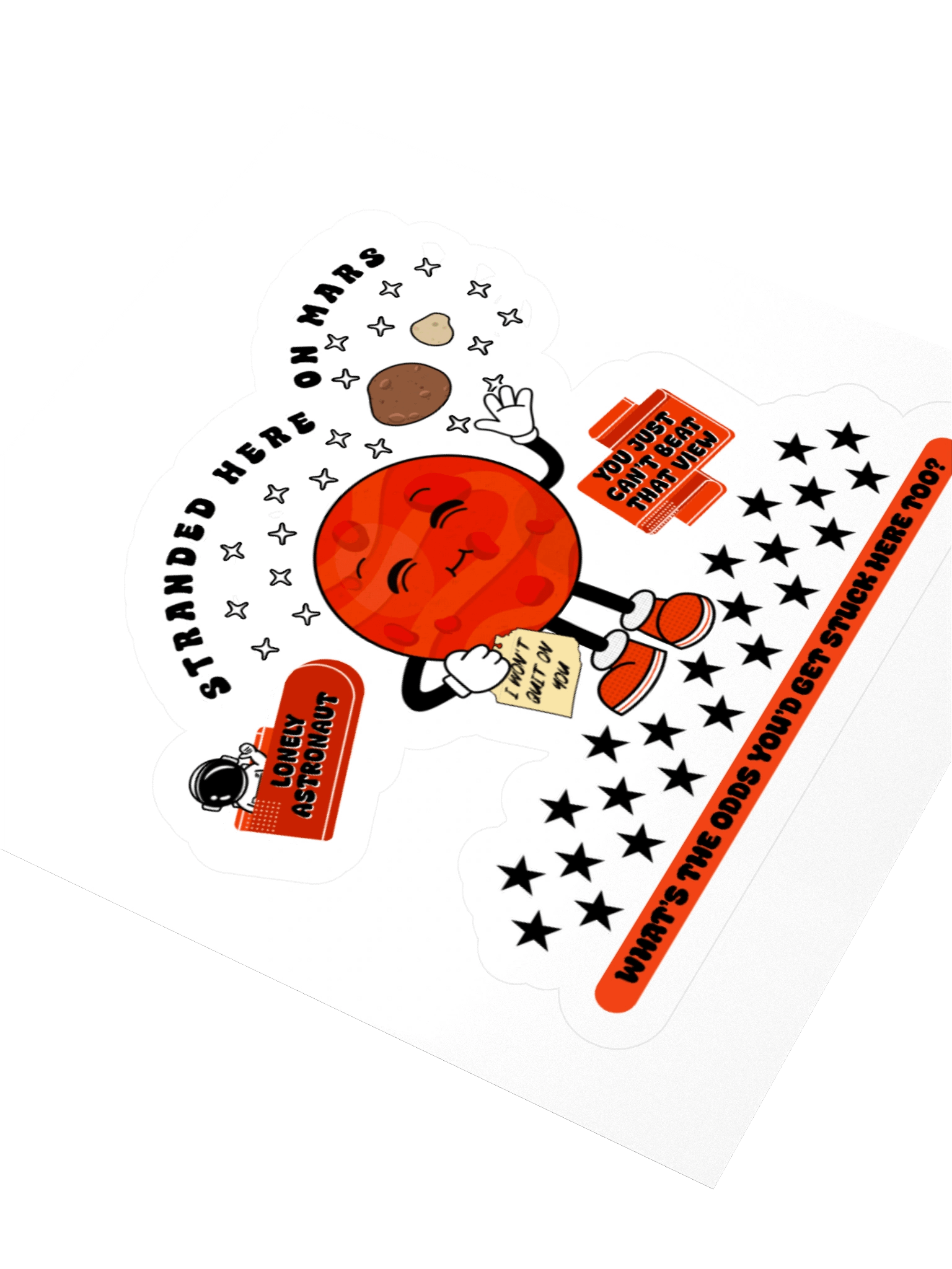 I Won't Quit On You Sticker product image (3)