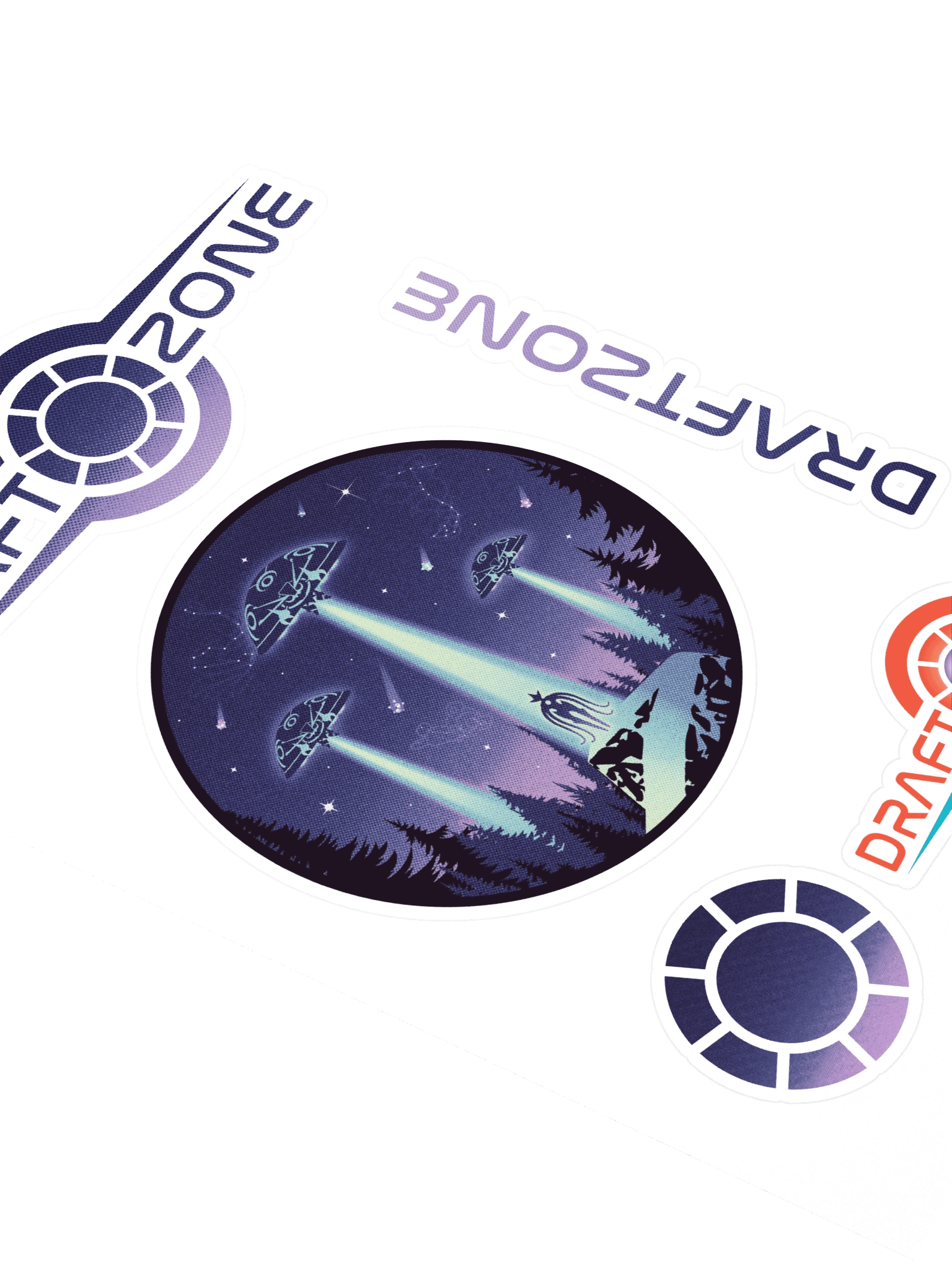 Invasion Violet Sticker Set product image (2)