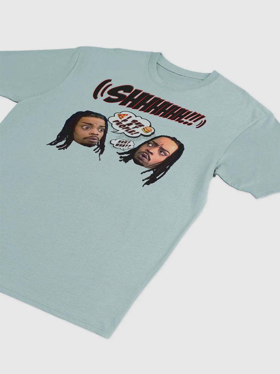 Shhhh I See Fat People! (Black Tee) product image (3)