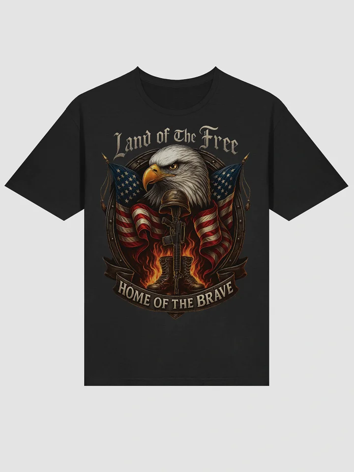 Land of the Free Home of the Brave T Shirt Kirk Shooter product image (1)