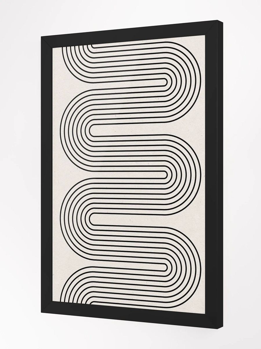 Eco-Friendly Ayous Wood Framed Poster – Sustainable and Stylish Wall Decor product image (2)