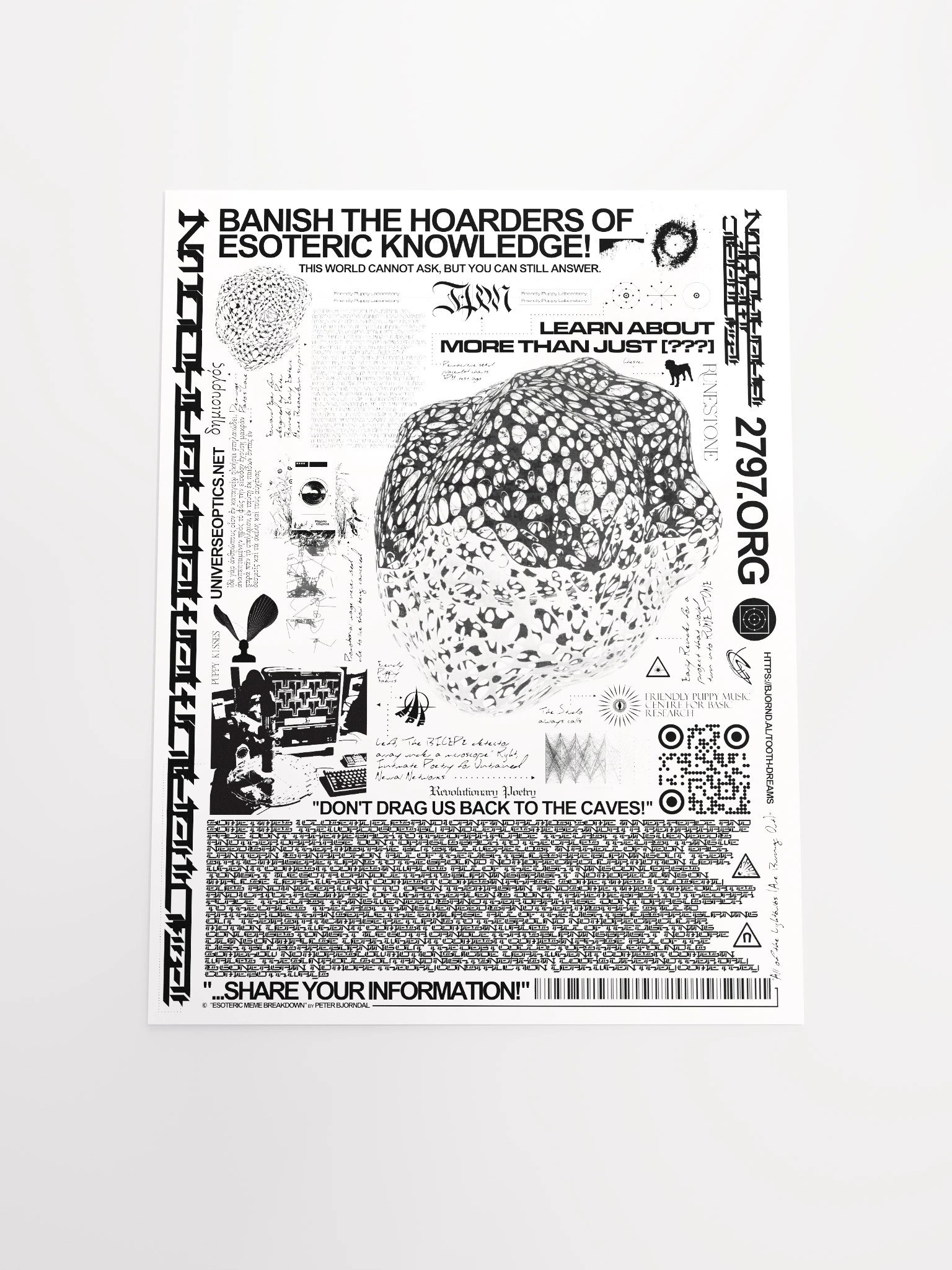 Banish The Hoarders of Esoteric Knowledge Poster! product image (4)