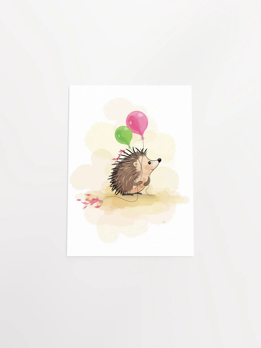 Hedgehog and balloons product image (20)