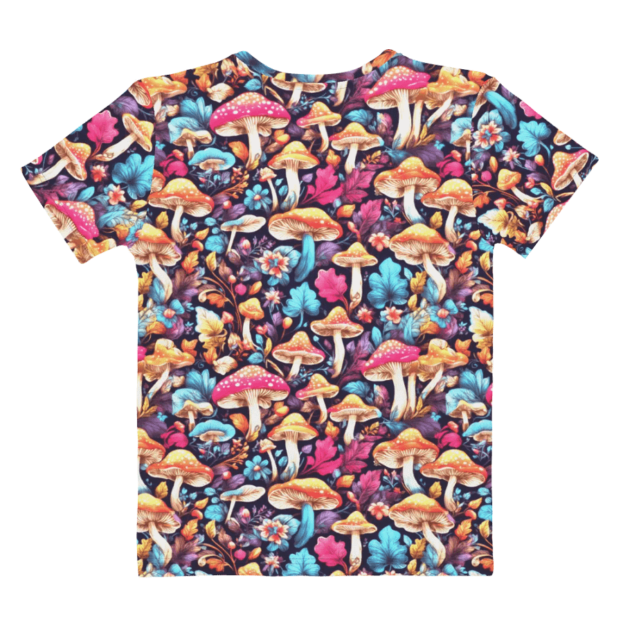 Mushroom Pattern All Over Print T-shirt product image (9)