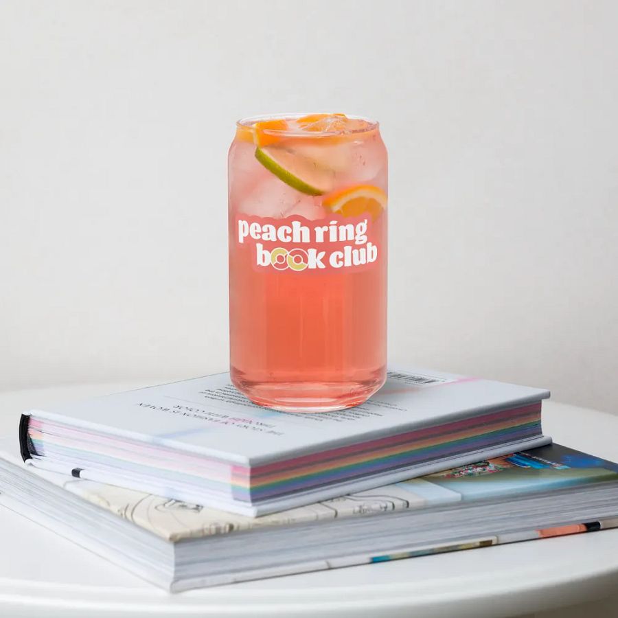 Peach Ring Book Club Glass product image (4)