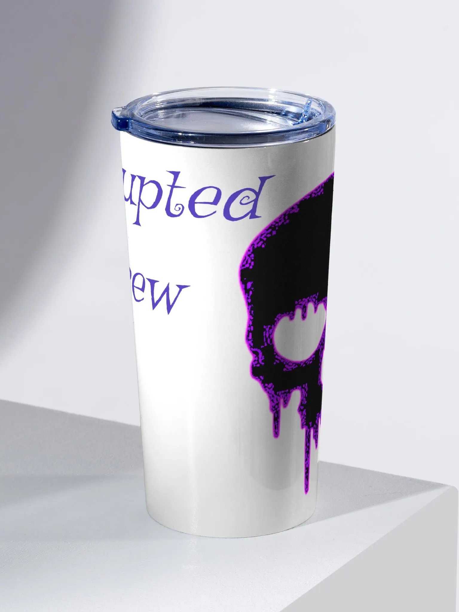 Corrupted Krew 20 oz stainless steel travel mug product image (2)