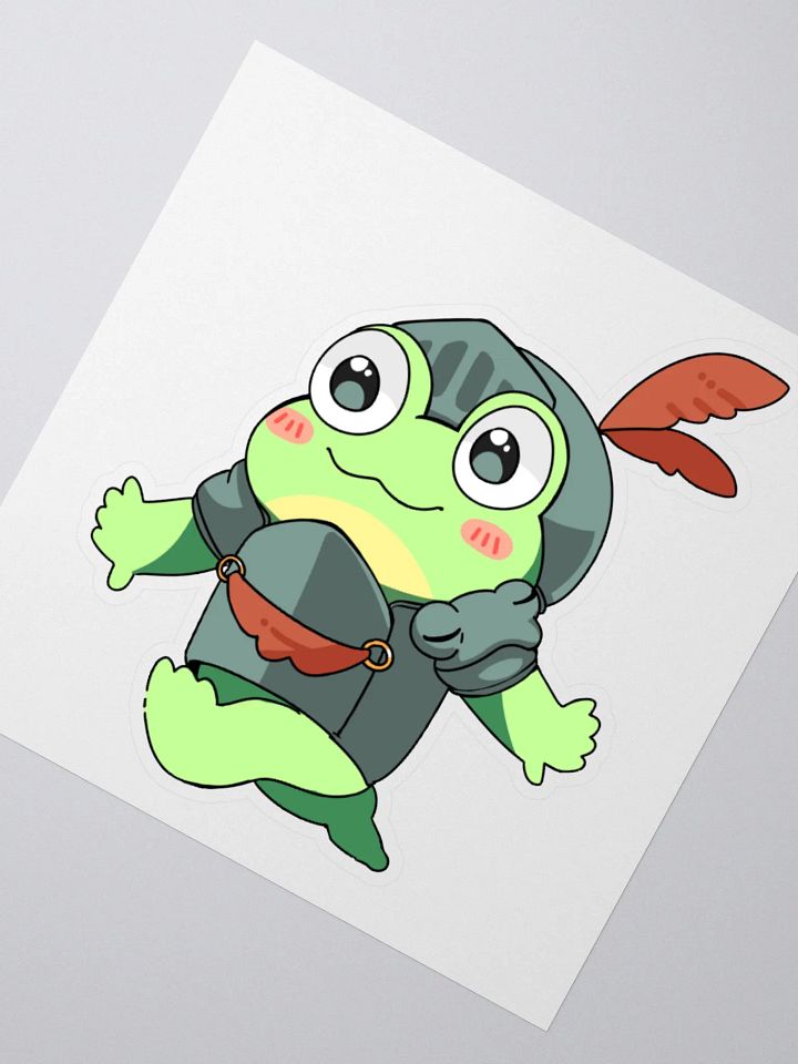 Runnin' Croak Sticker product image (2)