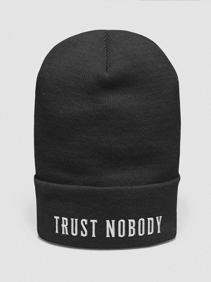 TRUST NOBODY Beanie product image (2)