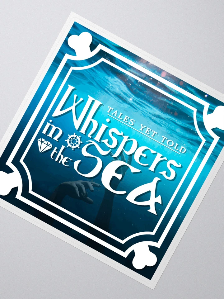 Whispers in the Sea - Logo - Sticker product image (5)