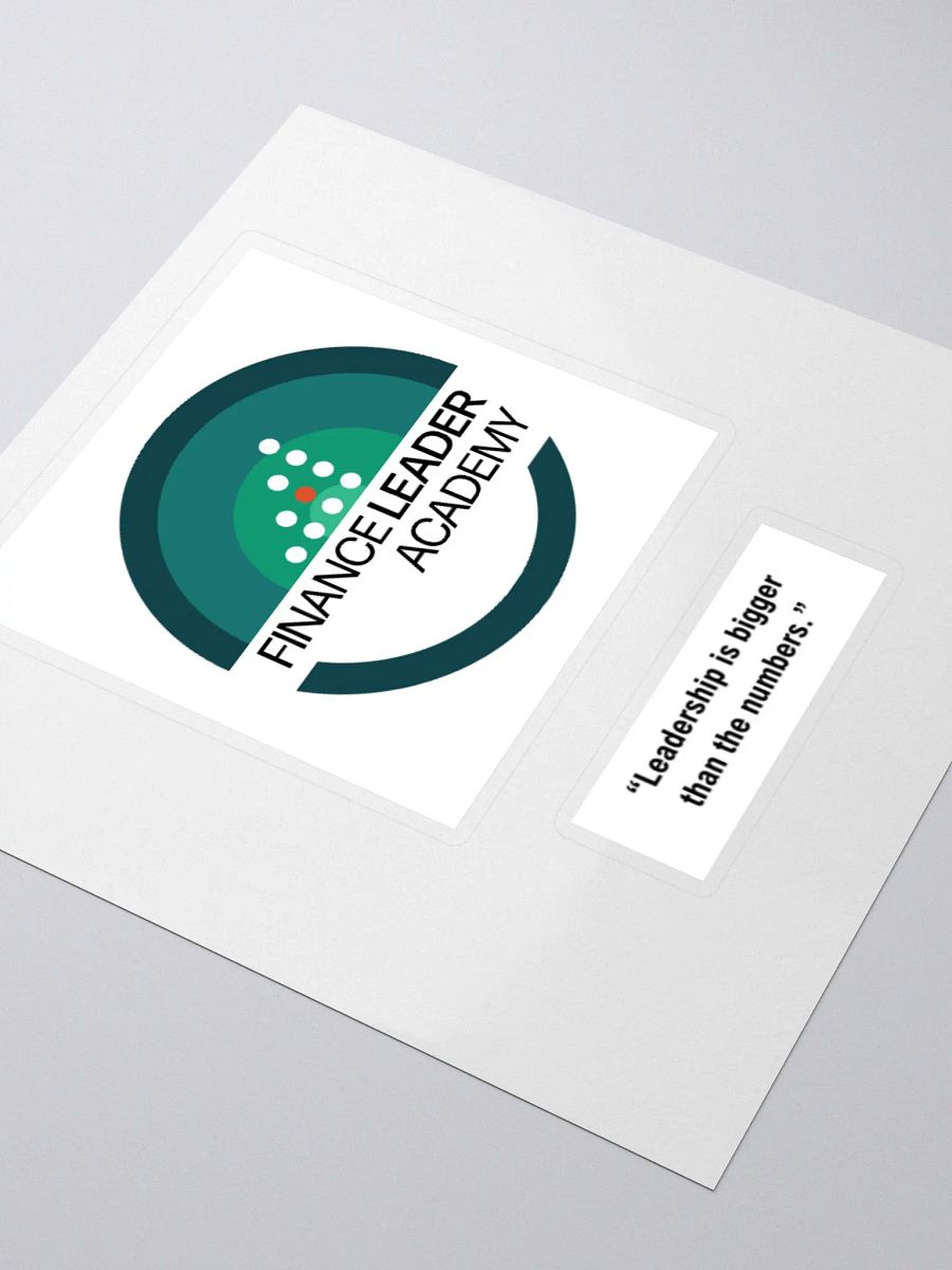Finance Leader Academy Sticker product image (3)