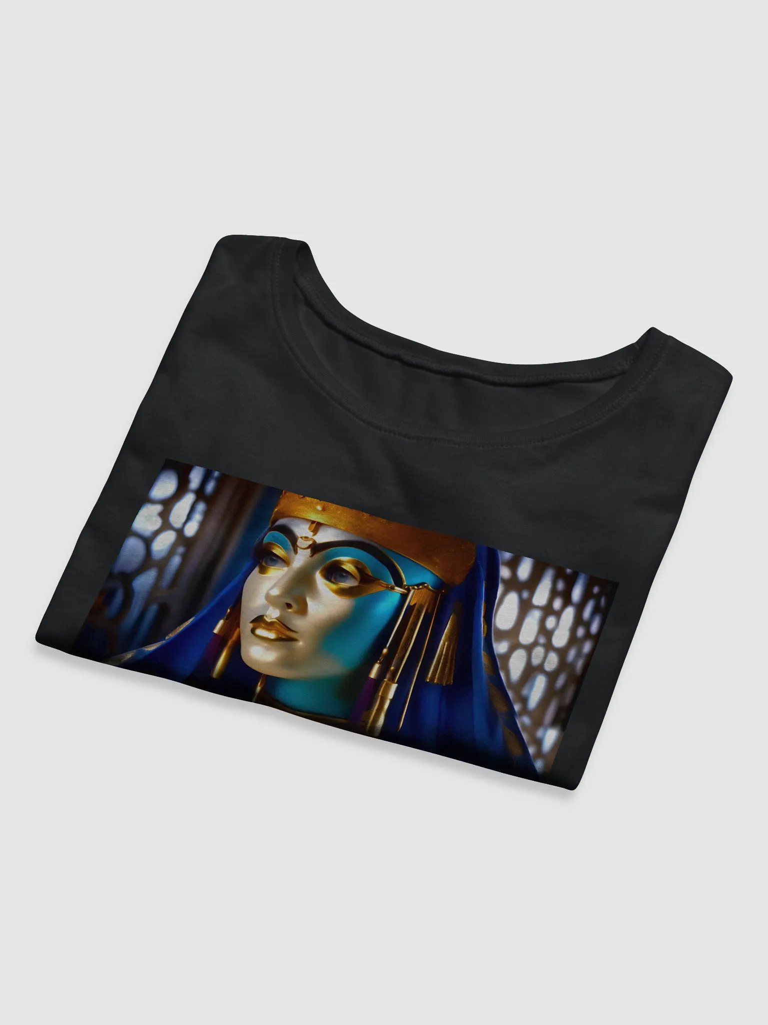 Deekstar Gold Goddess 4 Bella Canvas Women's Crop Tee product image (22)