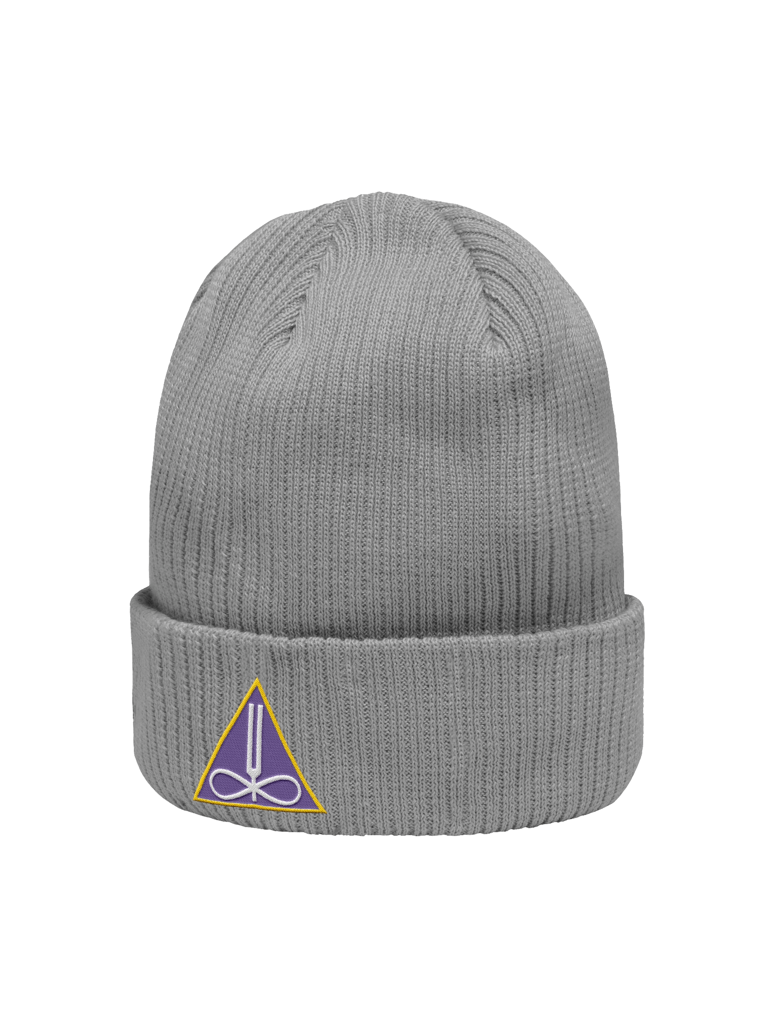 Thinkroot Energy Triangle Organic Beanie Hat (Embroidered) product image (7)
