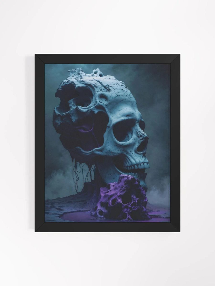 Ethereal Skullscape Framed Print product image (2)