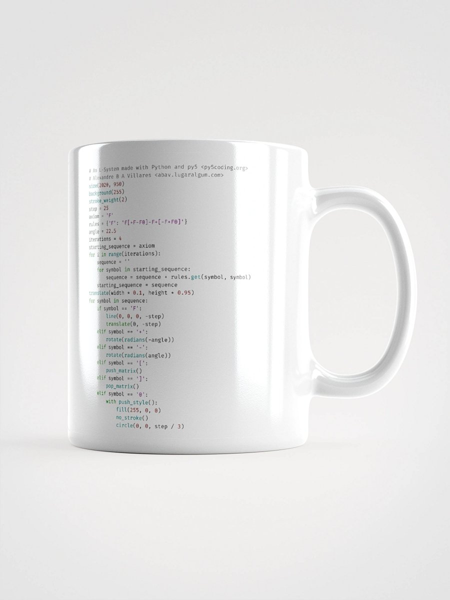 L-System: F -> F[+F-F0]-F+[-F+F0] product image (4)