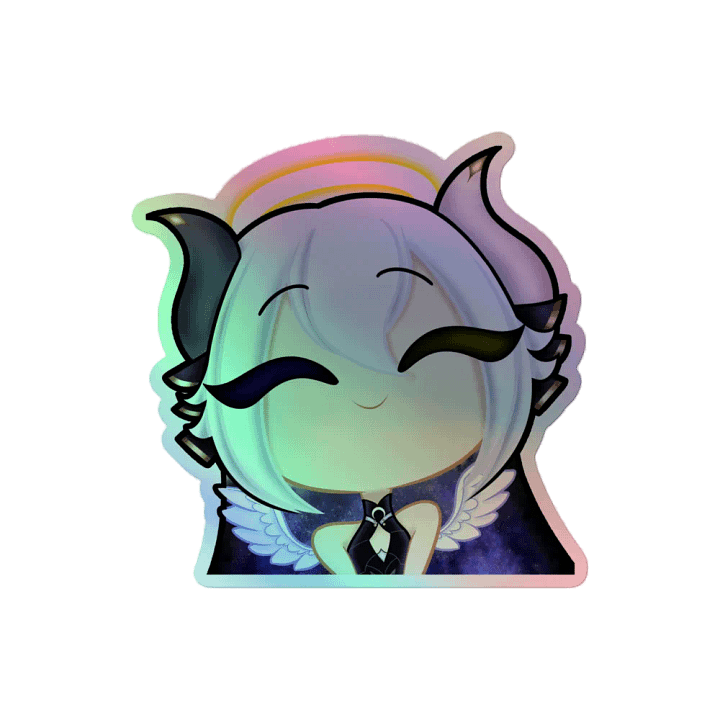 Angelic Cooro Holographic Sticker Set product image (2)