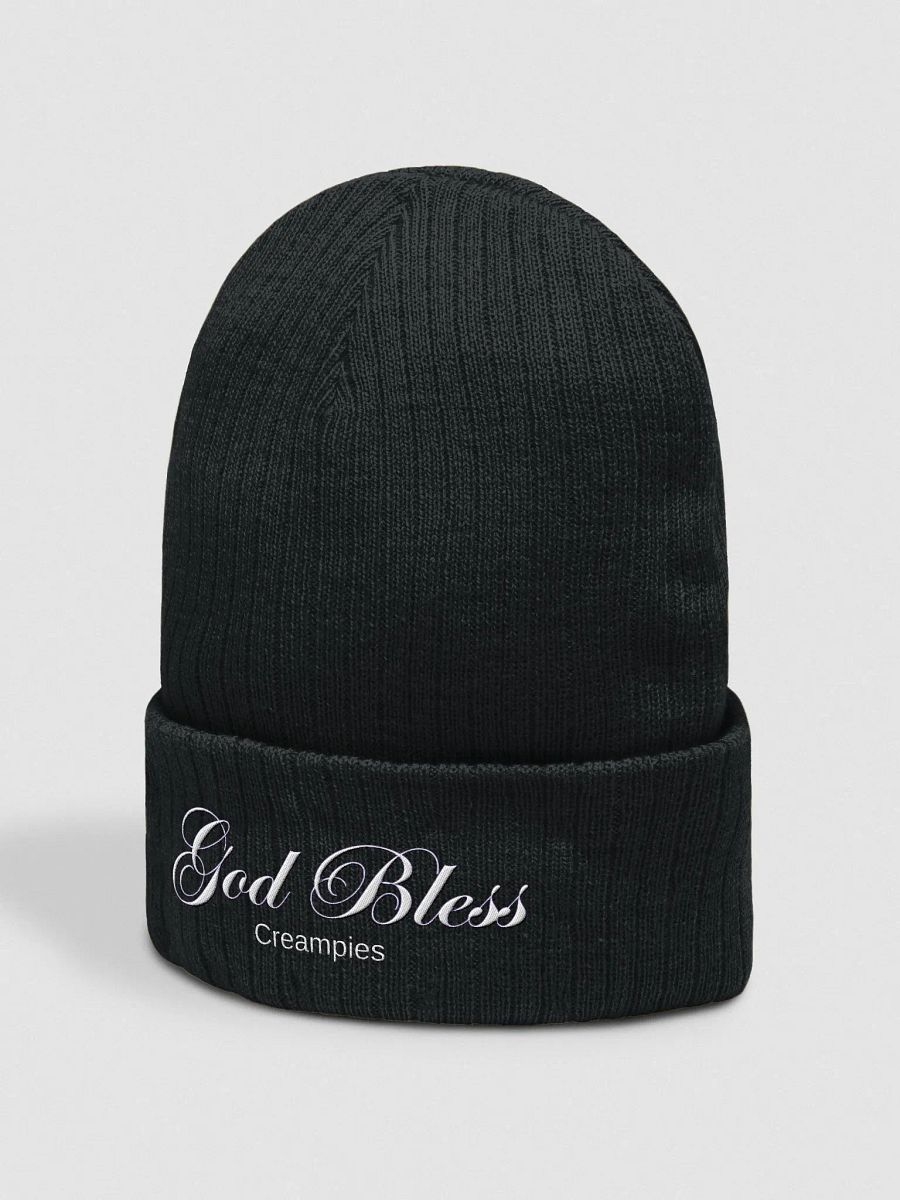 God Bless Creampies Beanie product image (2)