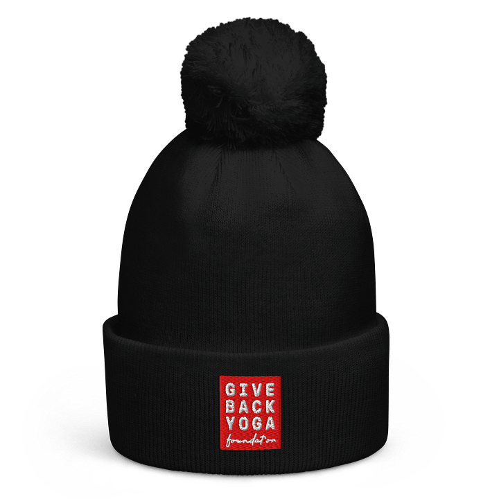 Give Back Yoga Pom-Pom Beanie product image (1)