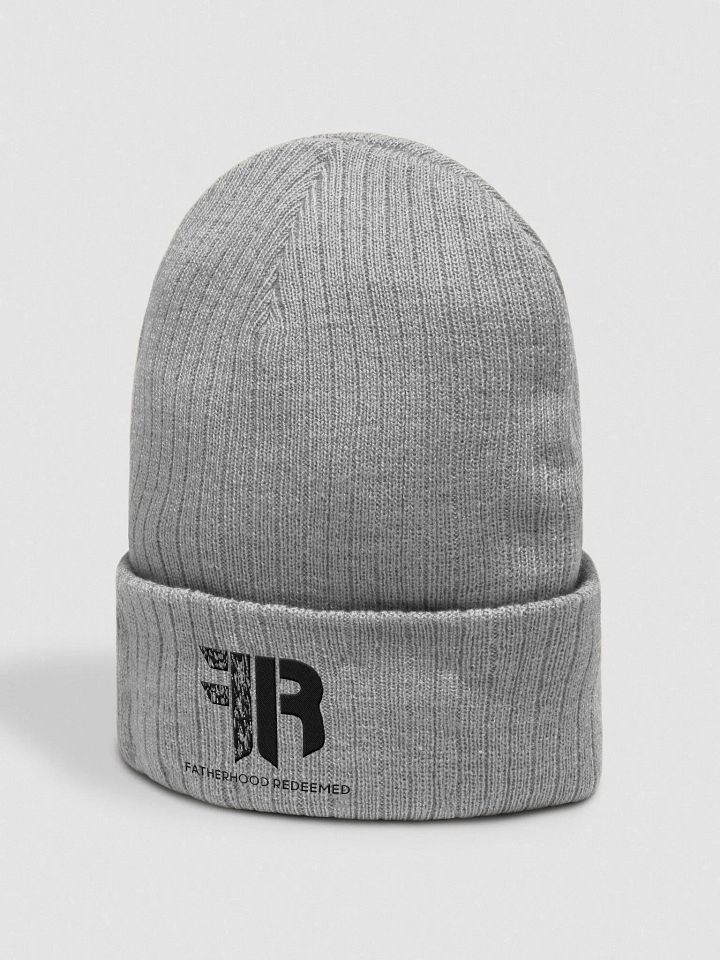 Atlantis Recycled Cuffed Beanie Light Gray product image (2)