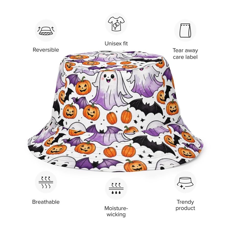 Halloween Spooktacular Reversible Bucket Hat product image (32)