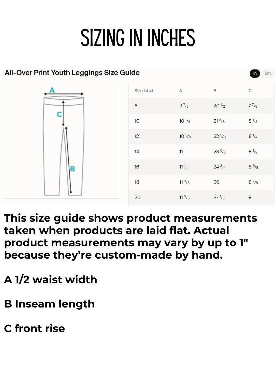 Funky Latte Liquid Tie-Dye Youth Leggings product image (10)