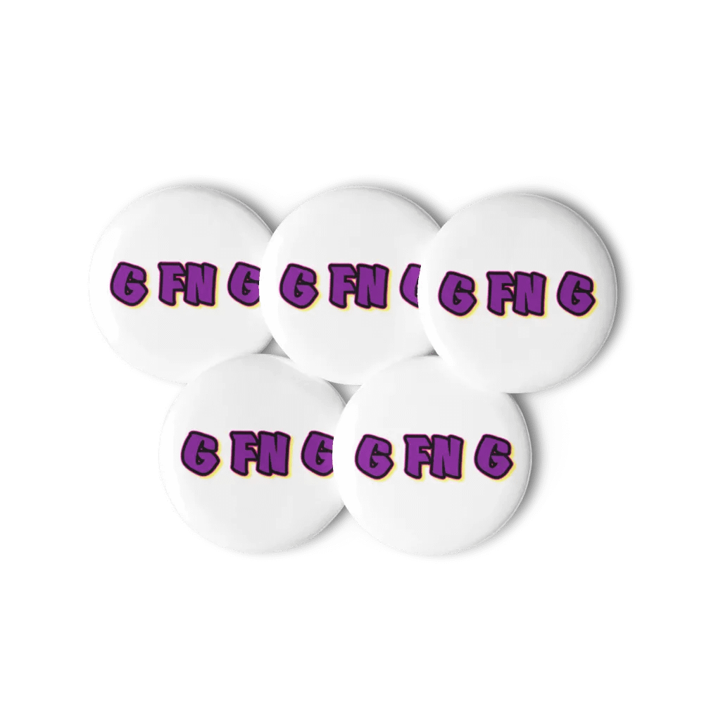 Vibrant GFNG Pin Button Set product image (11)