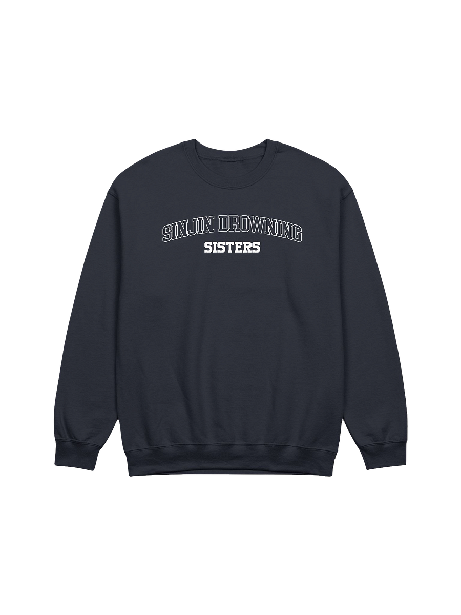 sinjin sisters crewneck (navy) - Sinjin Drowning