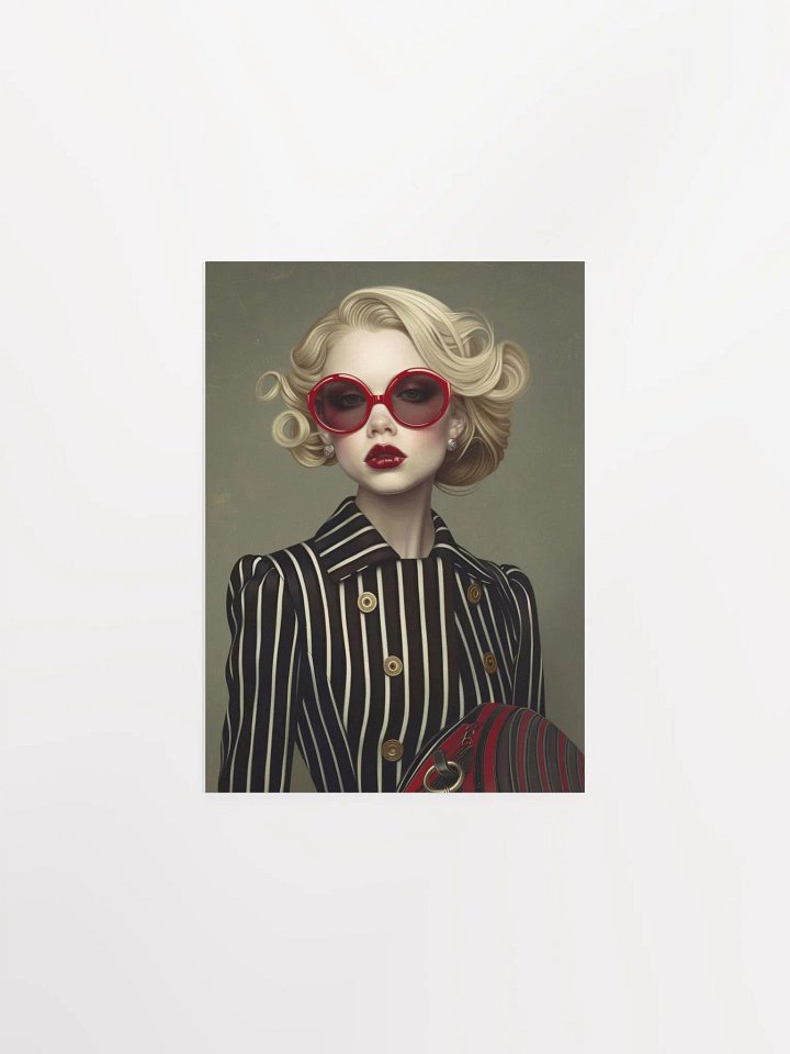 Retro Glamour Matte Poster product image (2)