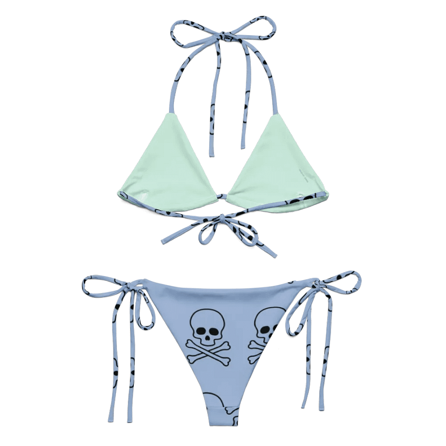 Icy Blue Skull Bikini product image (5)