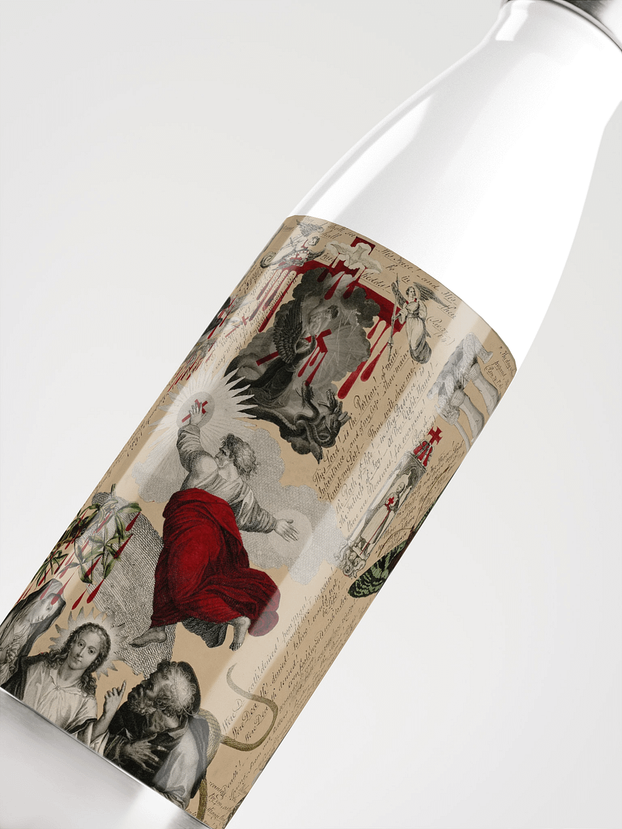Victorian Blood Book. Stainless Steel Water Bottle product image (5)