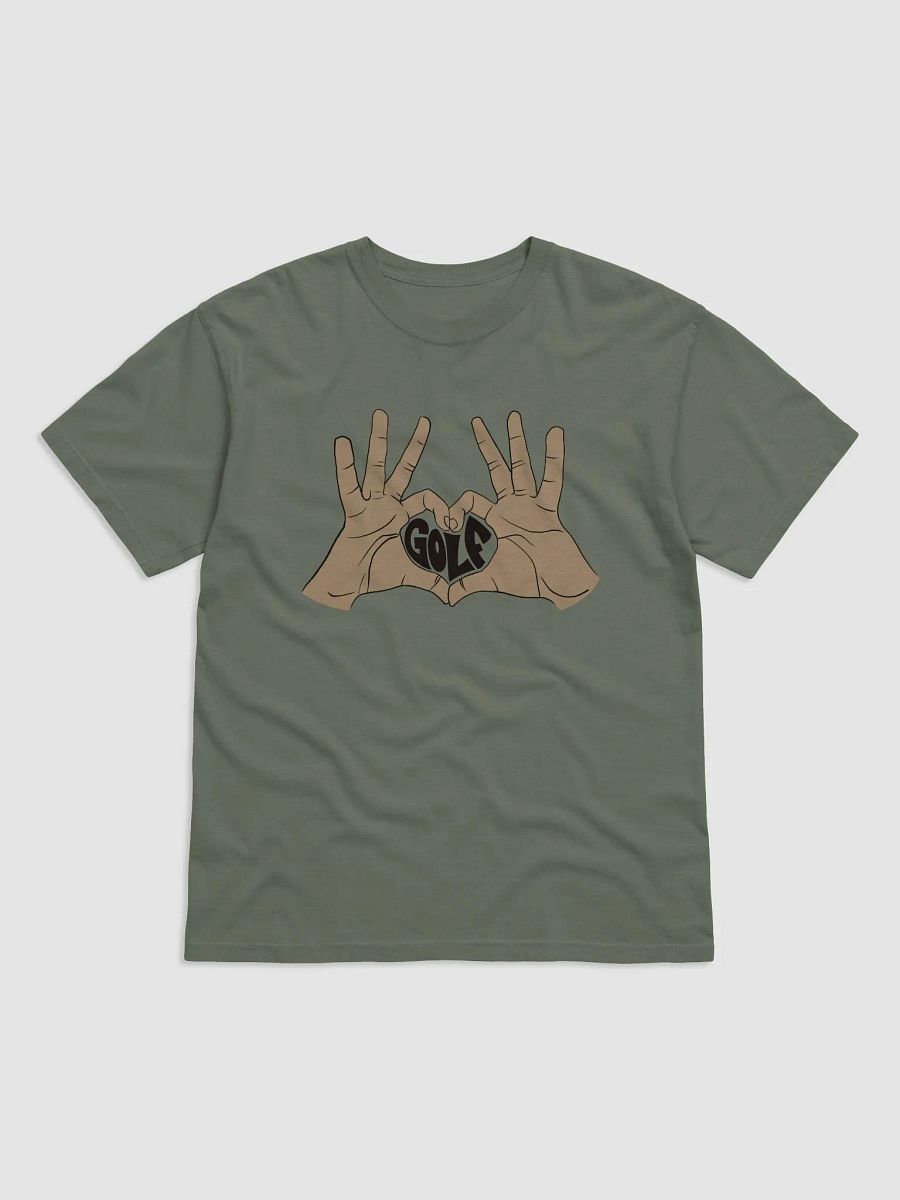 Golf Heart Hands Comfort Tee product image (1)
