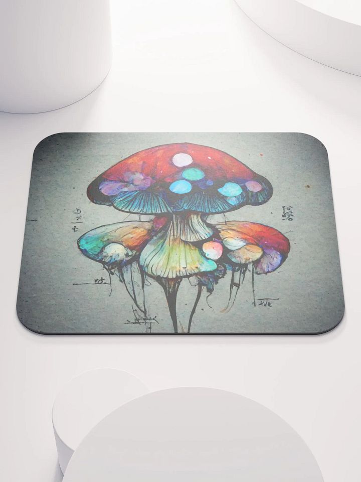 Psychedelic Mushroom Mouse Pad product image (1)