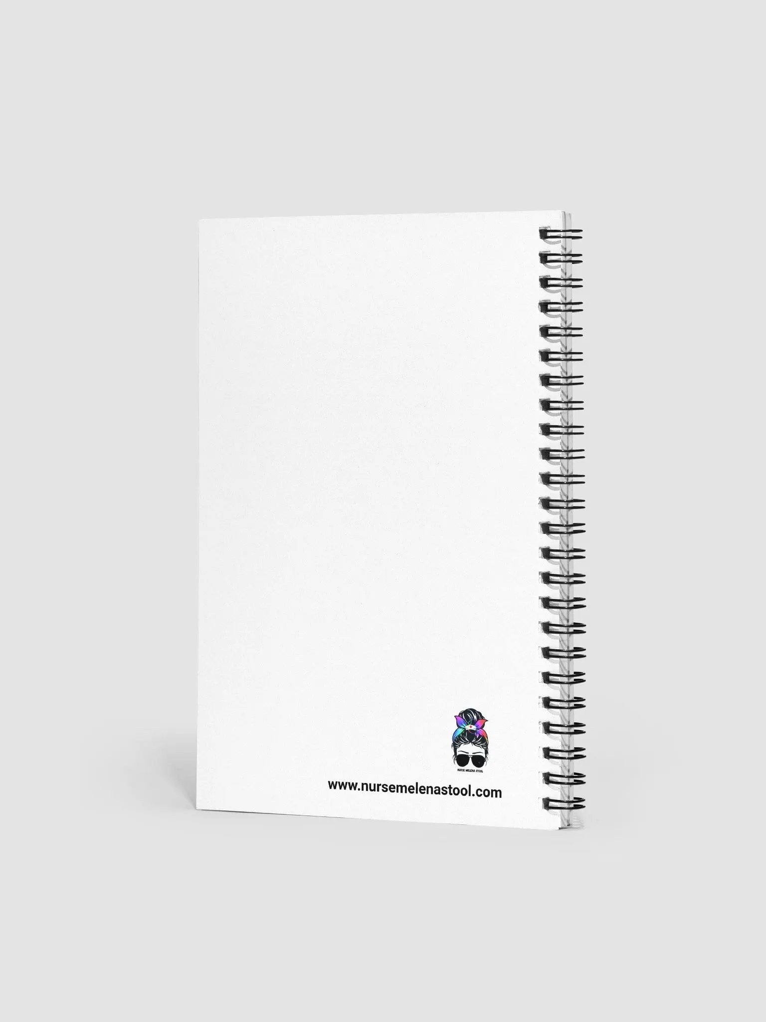 Funny Nurse Notebook Grungy 
