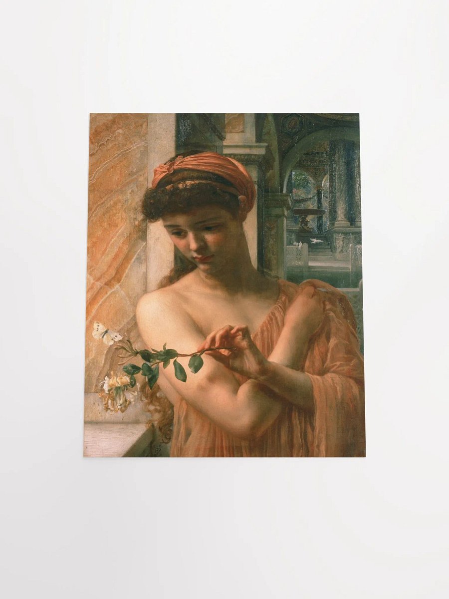 "Psyche in the Temple of Love" by Edward Poynter Print product image (4)
