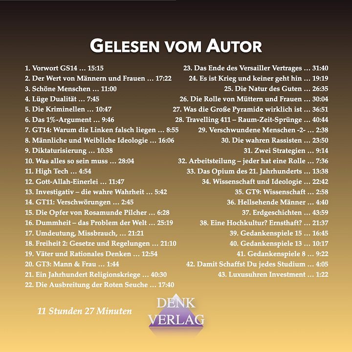 Gedankenspiele 14 - Hörbuch product image (2)