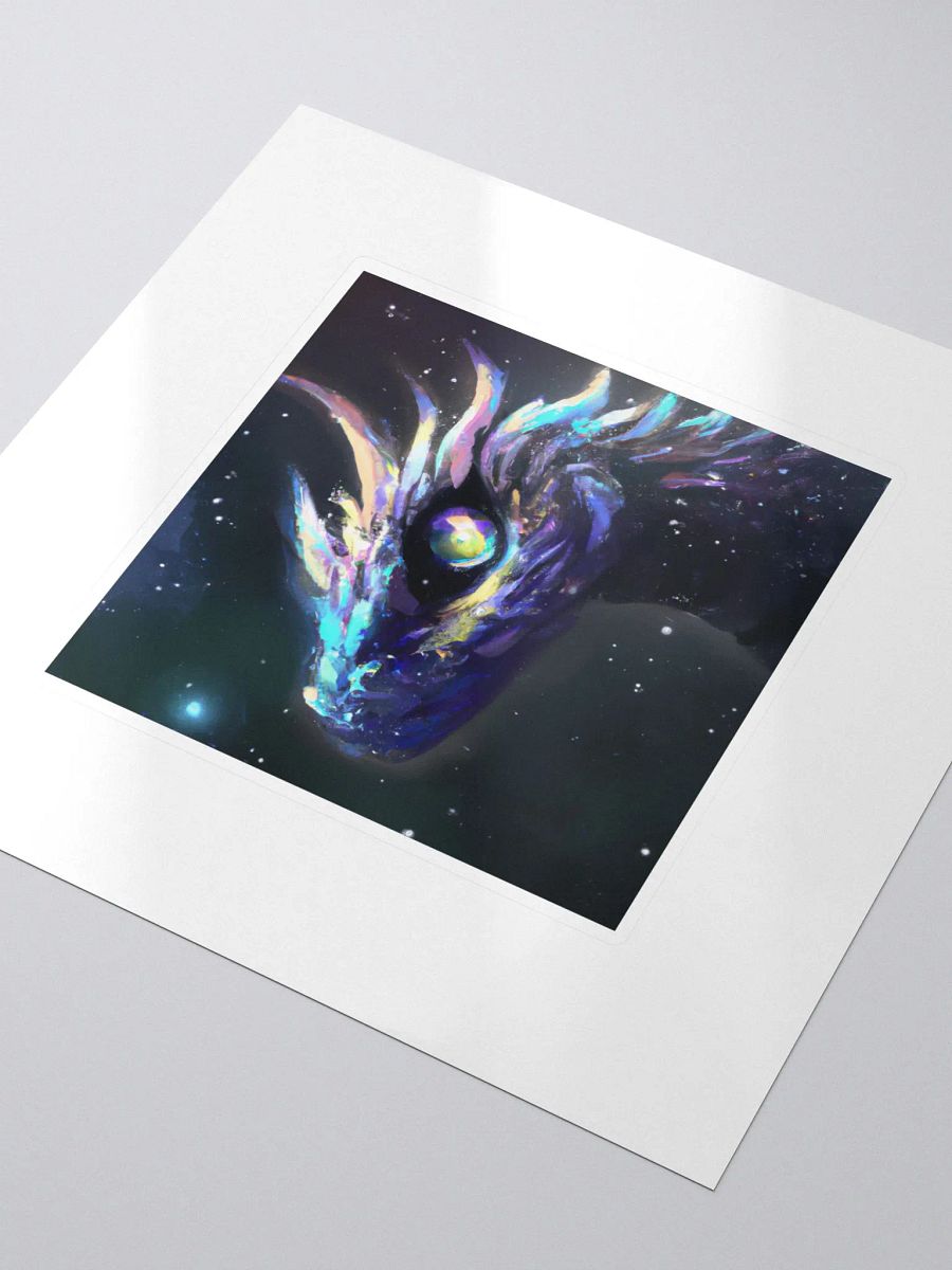 Galactic Wild Dragon Alpha Sticker product image (3)