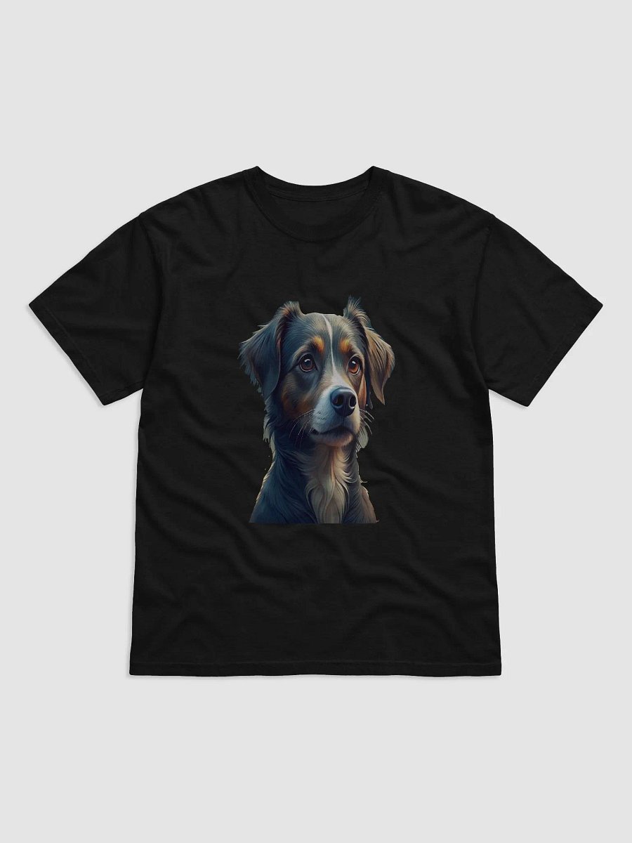 Realistic Dog Illustration Heavyweight T-Shirt product image (1)
