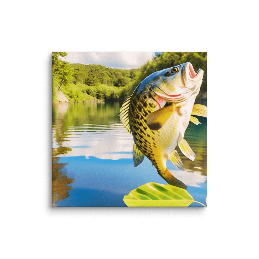 Jumping Fish Canvas Art product image (5)